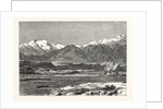 View of Yangi Hissar, at the Foot of the Pamir Chain by Anonymous