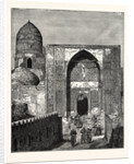 Native Police at the Gate of the Mosque of Shah Zindeh, Samarcand by Anonymous