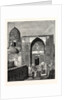 Native Police at the Gate of the Mosque of Shah Zindeh, Samarcand by Anonymous