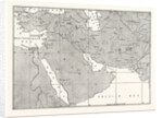 Map of Central Asia, Persia, Arabia, and Turkey in Asia by Anonymous
