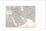 Map of Central Asia, Persia, Arabia, and Turkey in Asia by Anonymous