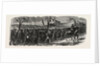 The French 66th Regiment on the March to Forbach, a Commune in the Moselle Department in Lorraine in France. by Anonymous