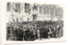 Proclamation of the Republic in Front of the Hotel De Ville in Paris on 4 September 1870, France by Anonymous