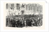 Proclamation of the Republic in Front of the Hotel De Ville in Paris on 4 September 1870, France by Anonymous