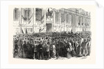 Proclamation of the Republic in Front of the Hotel De Ville in Paris on 4 September 1870, France by Anonymous