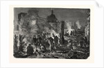 Bivouac of French Troops on the Night of 1 to 2 December at Champigny, France by Anonymous