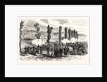 Napoleon and the Prince Imperial at the Bombardment of Saarbrucken, France by Anonymous