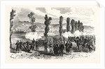 Napoleon and the Prince Imperial at the Bombardment of Saarbrucken, France by Anonymous