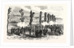 Napoleon and the Prince Imperial at the Bombardment of Saarbrucken, France by Anonymous