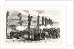 Napoleon and the Prince Imperial at the Bombardment of Saarbrucken, France by Anonymous