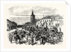 Withdrawal of the Second Corps of the Army of the Rhine by Ars-Laquenexy, on the Road to Metz by Anonymous