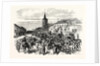 Withdrawal of the Second Corps of the Army of the Rhine by Ars-Laquenexy, on the Road to Metz by Anonymous