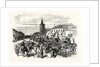 Withdrawal of the Second Corps of the Army of the Rhine by Ars-Laquenexy, on the Road to Metz by Anonymous