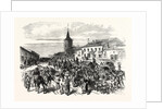 Withdrawal of the Second Corps of the Army of the Rhine by Ars-Laquenexy, on the Road to Metz by Anonymous