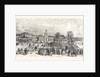 The New Paris Observatory. View of the Trocadero Square During the Battle at La Malmaison, France by Anonymous