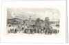 The New Paris Observatory. View of the Trocadero Square During the Battle at La Malmaison, France by Anonymous