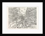 Plan of the Fortress of Metz and Environment, France by Anonymous