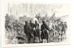 Transport Caught Franctireurs on a Country Road in Burgundy, France by Anonymous