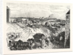 Fortification Work at the Gate of Clignancourt Paris, France by Anonymous