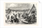 Maahon Captured Camp at Reichshofen Will Be Set Up As Hospital for Wounded Military, on 7 August 1870, France by Anonymous