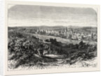 View of the City of Wissembourg in Alsace 1870 by Anonymous