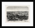View of the City of Wissembourg in Alsace 1870 by Anonymous