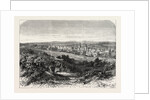 View of the City of Wissembourg in Alsace 1870 by Anonymous