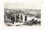 Attaque by the Saxons against Sainte-Marie-Aux-Chênes on 18 August 1870 by Anonymous