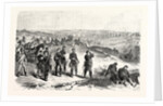 Attaque by the Saxons against Sainte-Marie-Aux-Chênes on 18 August 1870 by Anonymous