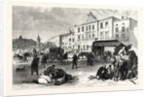 The Market Place and the City of Pont-a-Mousson, 19 August 1870 by Anonymous