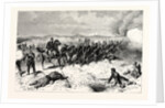 Prussian Guard at the Battle of Sedan in the Morning of September 1 1870 by Anonymous