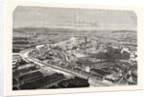 Strasbourg, a Bird's Eye View 1870 by Anonymous