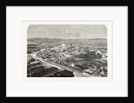 Strasbourg, a Bird's Eye View 1870 by Anonymous