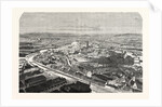 Strasbourg, a Bird's Eye View 1870 by Anonymous