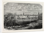 View of Tours, France, 1870 by Anonymous
