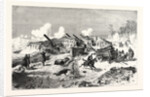 Saxon Battery Near the Fort of Rosny by Anonymous
