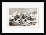 Saxon Battery Near the Fort of Rosny by Anonymous