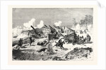 Saxon Battery Near the Fort of Rosny by Anonymous