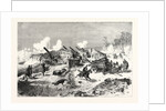 Saxon Battery Near the Fort of Rosny by Anonymous