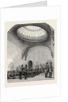 New Station of the London and North-Western Railway, Euston Square. Gallery of the Booking-Office. UK, 1849 by Anonymous
