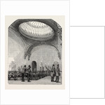 New Station of the London and North-Western Railway, Euston Square. Gallery of the Booking-Office. UK, 1849 by Anonymous