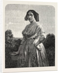Roman Country Girl. From a Painting by Riedel by Anonymous