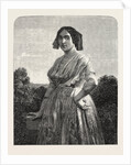 Roman Country Girl. From a Painting by Riedel by Anonymous