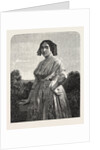 Roman Country Girl. From a Painting by Riedel by Anonymous