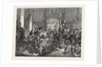 Drawing for the Militia. Painted by J. Phillip. Exhibition of the Royal Academy by Anonymous