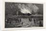 Burning of the Scarborough Spa Saloon by Anonymous
