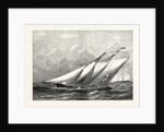 Royal Yacht Squadron Regatta: Race for the Town Cup: The Prince of Wales's Yacht Hildegarde Rounding the Flag-Boat at the Lepe Buoy by Anonymous