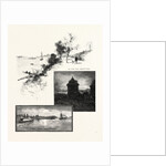 On the Banks of the Detroit, Railway Ferry, Amherstburg, Old Windmill, Sandwich, Old Fort Near Amherstburg, Canada by Anonymous