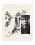 Eugenia Falls, and a Glimpse of Georgian Bay, Canada by Anonymous