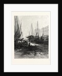 New Brunswick, Market Slip, St. John, at Low Tide, Canada by Anonymous